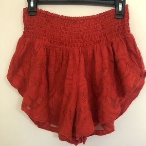 Free people flowy festival shorts NWOT